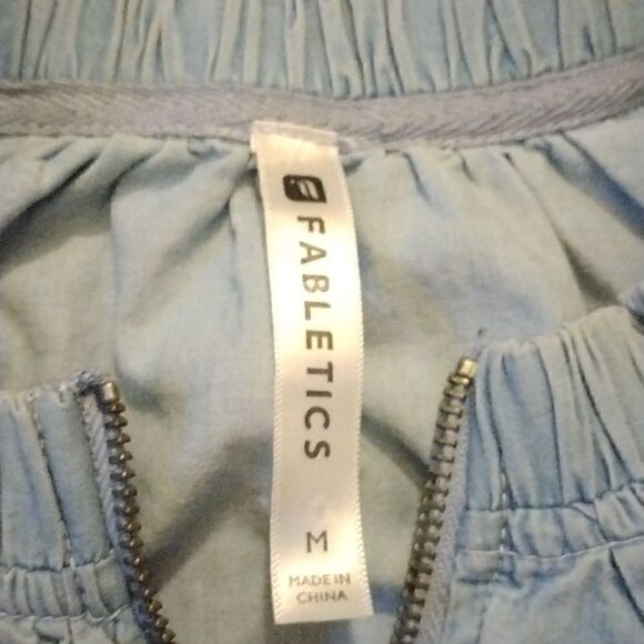 Fabletics thin jean cotton spring jacket - Picture 4 of 5